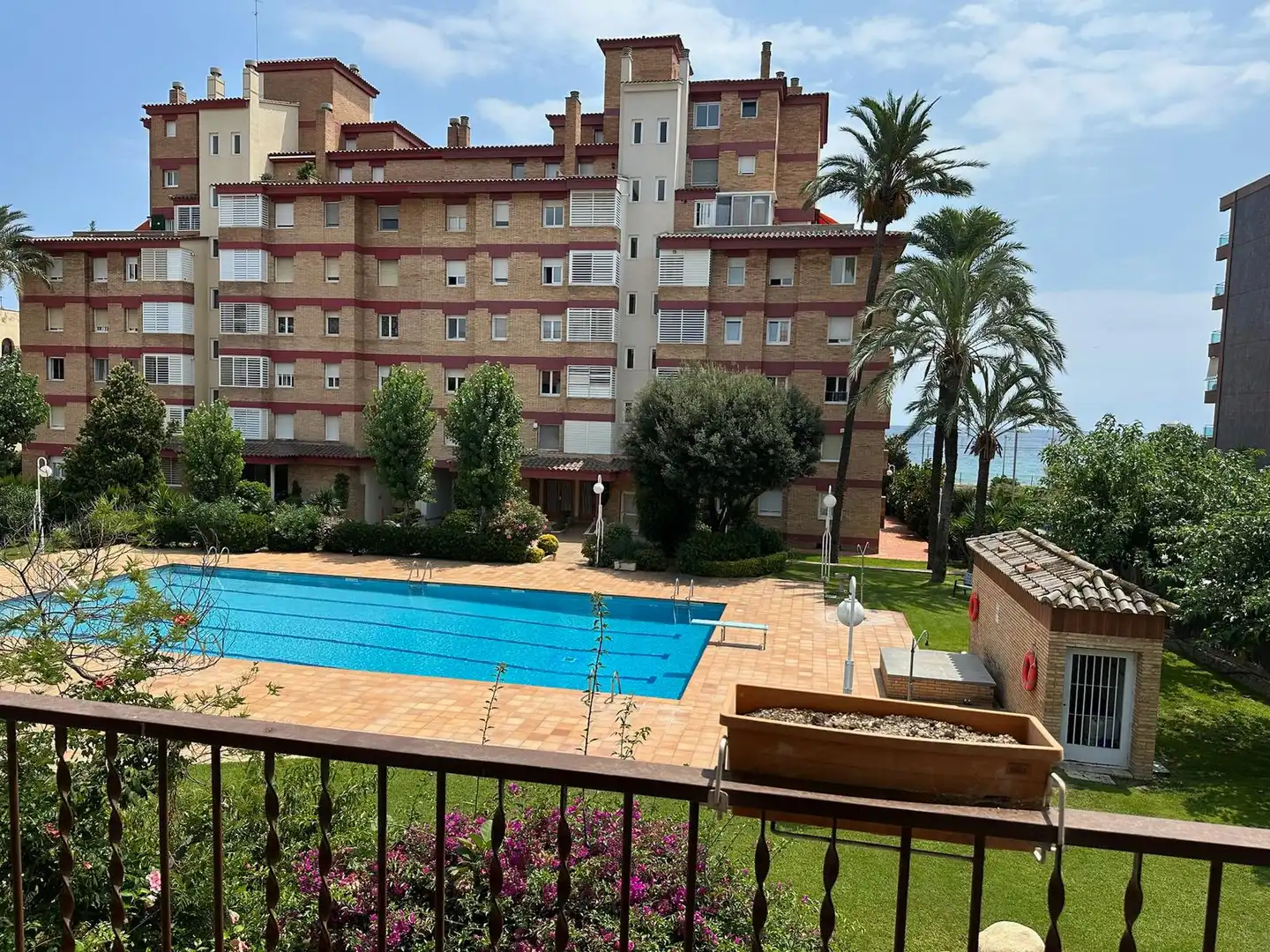 Piscina de Casa adosada de alquiler en Vilassar de Mar con Aire acondicionado, Calefacción y Jardín privado