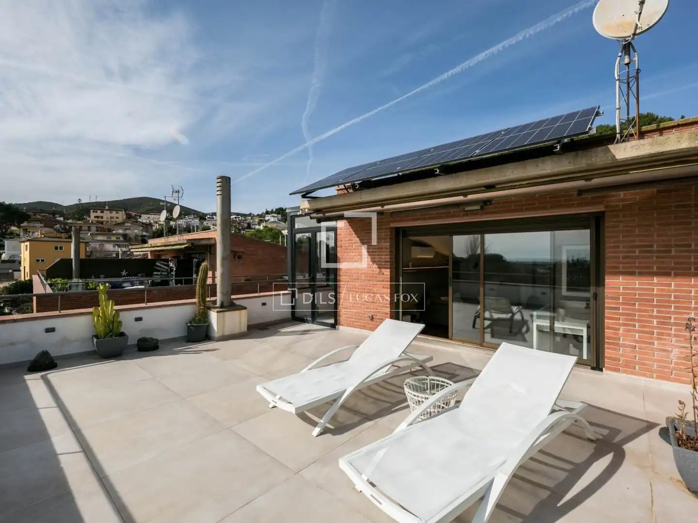 Terrace of Houses for rent in Castelldefels  with Air Conditioner, Private garden and Terrace