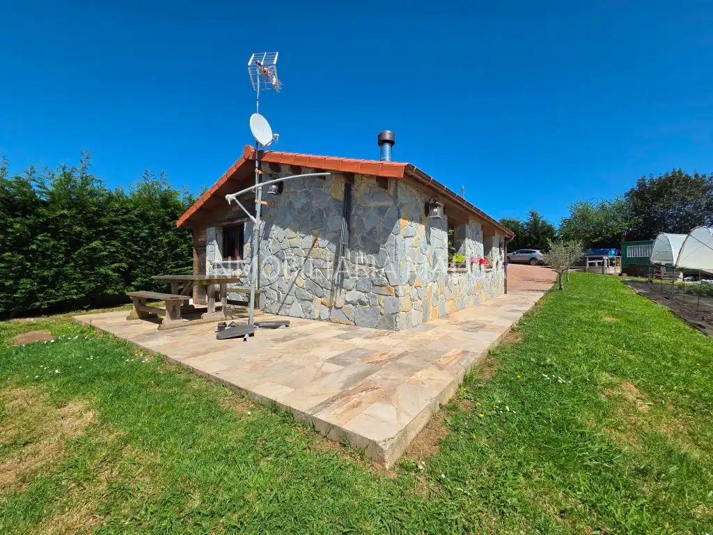 Vista exterior de Casa o xalet en venda en Colunga amb Calefacció, Jardí privat i Parquet