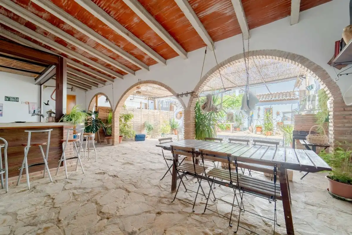 Terraza de Finca rústica en venta en Antequera con Aire acondicionado, Calefacción y Jardín privado