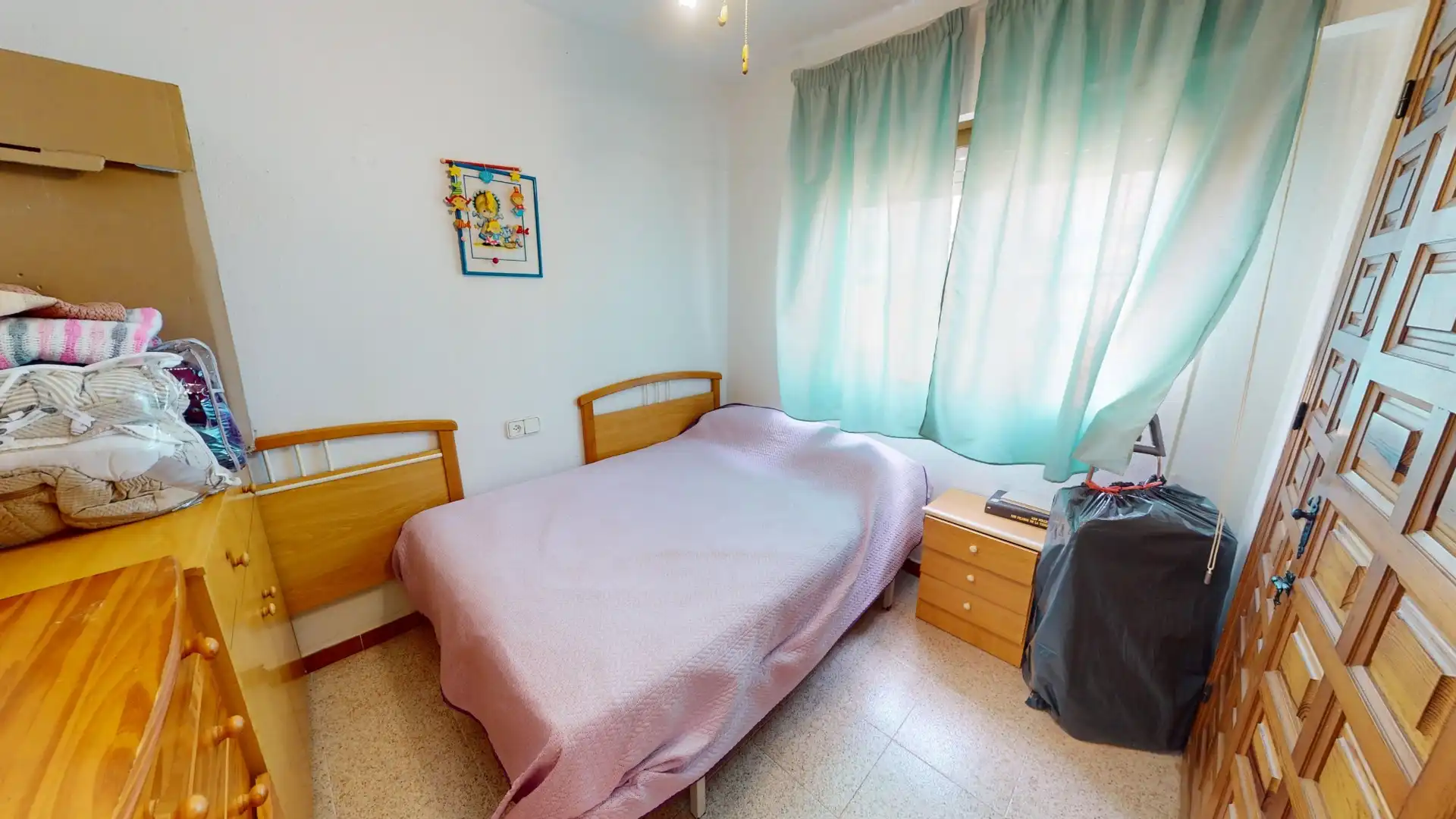 Schlafzimmer von Haus oder Chalet zum Verkauf in Los Alcázares mit Klimaanlage, Terrasse und Möbliert