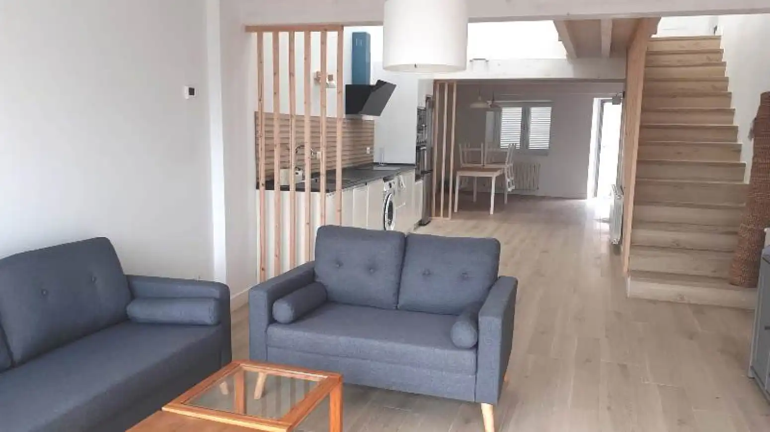 Living room of Detached homes for rent in Udías  with Heating, Parquet flooring and Furnished