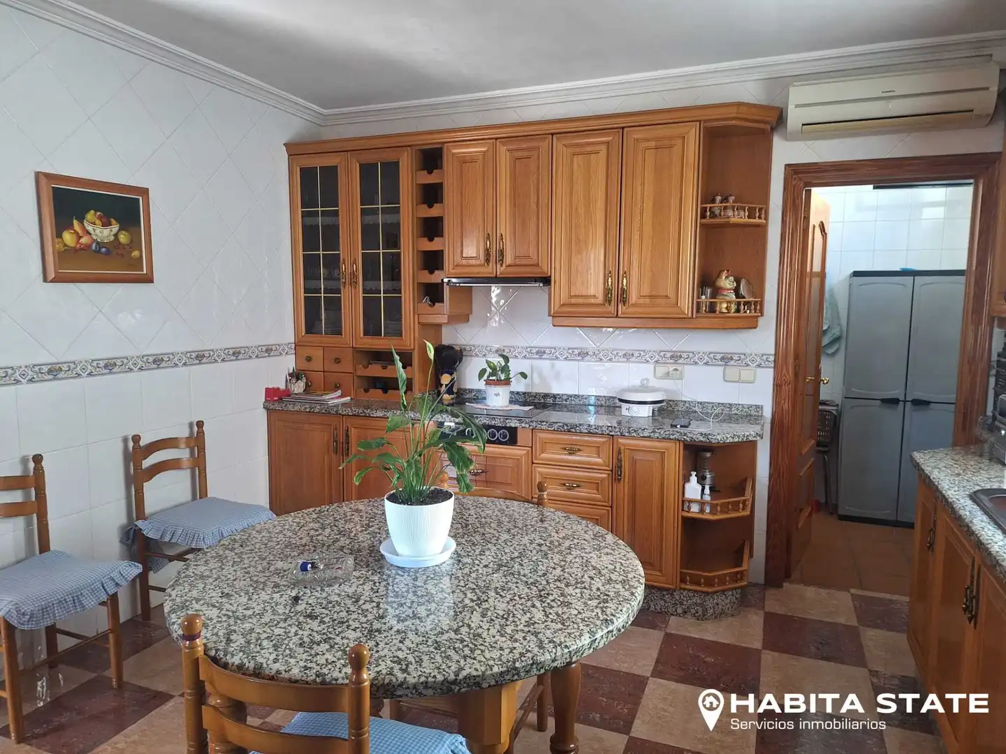 Cuina de Casa o xalet en venda en Huércal de Almería amb Aire condicionat, Calefacció i Jardí privat