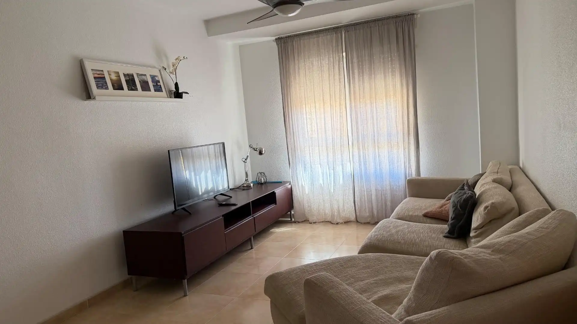 Sala de estar de Casa o chalet en venta en Huércal de Almería con Jardín privado y Balcón