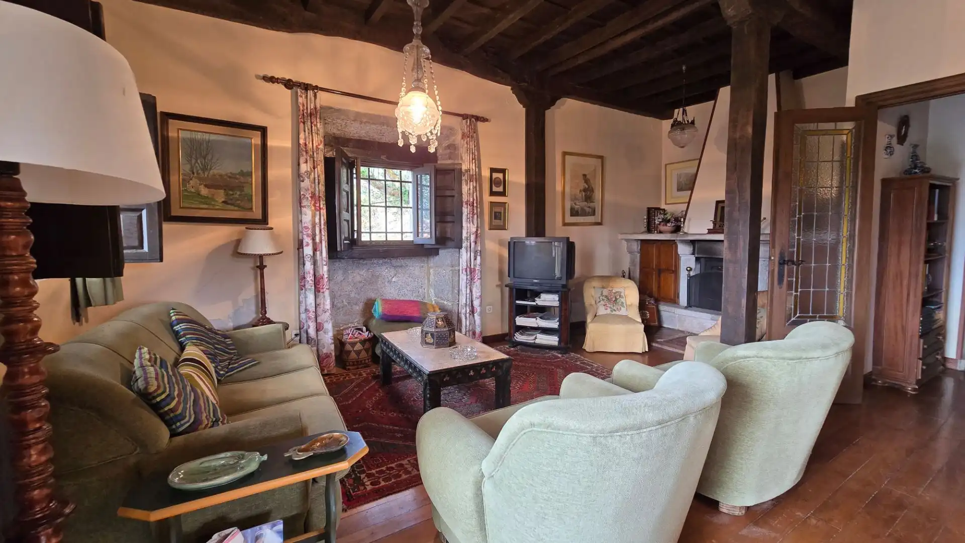 Living room of Houses for sale in Llanes  with Heating, Private garden and Terrace