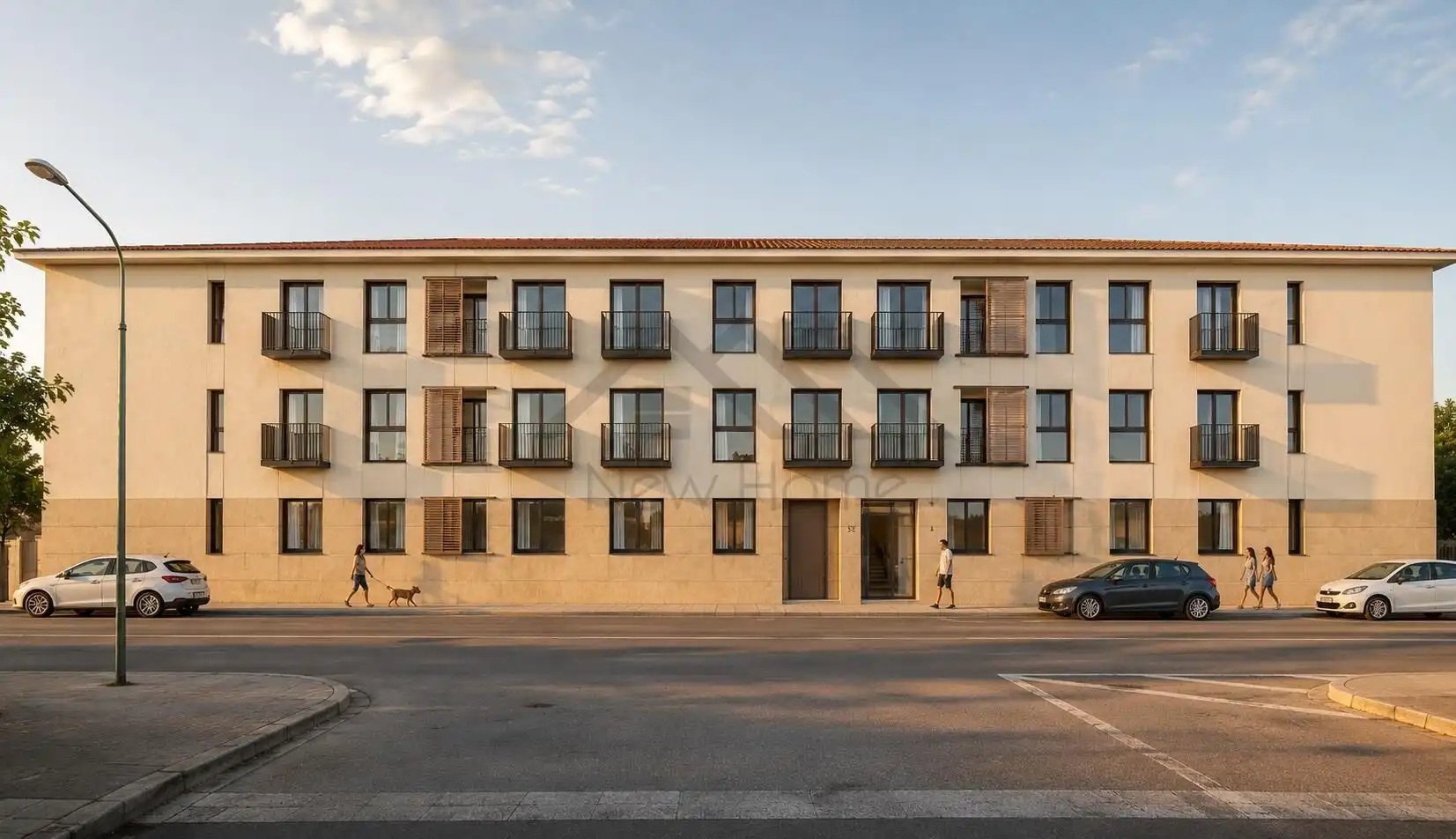 Außenansicht von Wohnung zum Verkauf in La Pobla de Vallbona mit Balkon