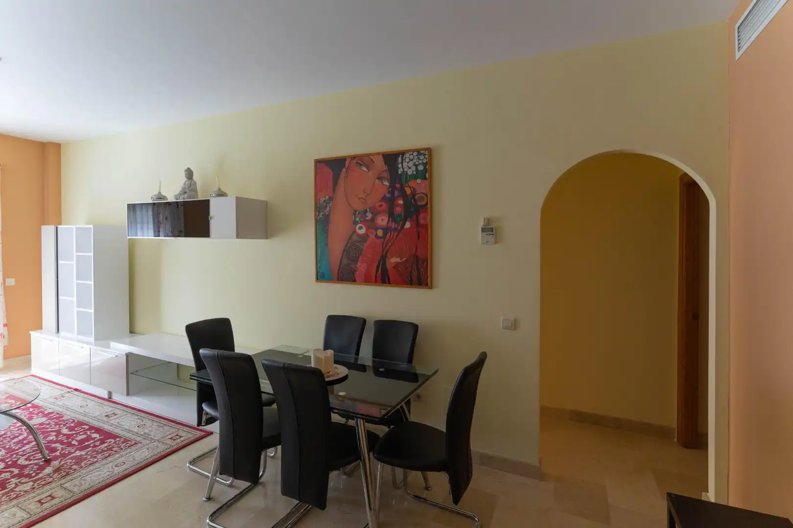 Dining room of Flat for rent in Alhaurín El Grande  with Air Conditioner, Furnished and Balcony