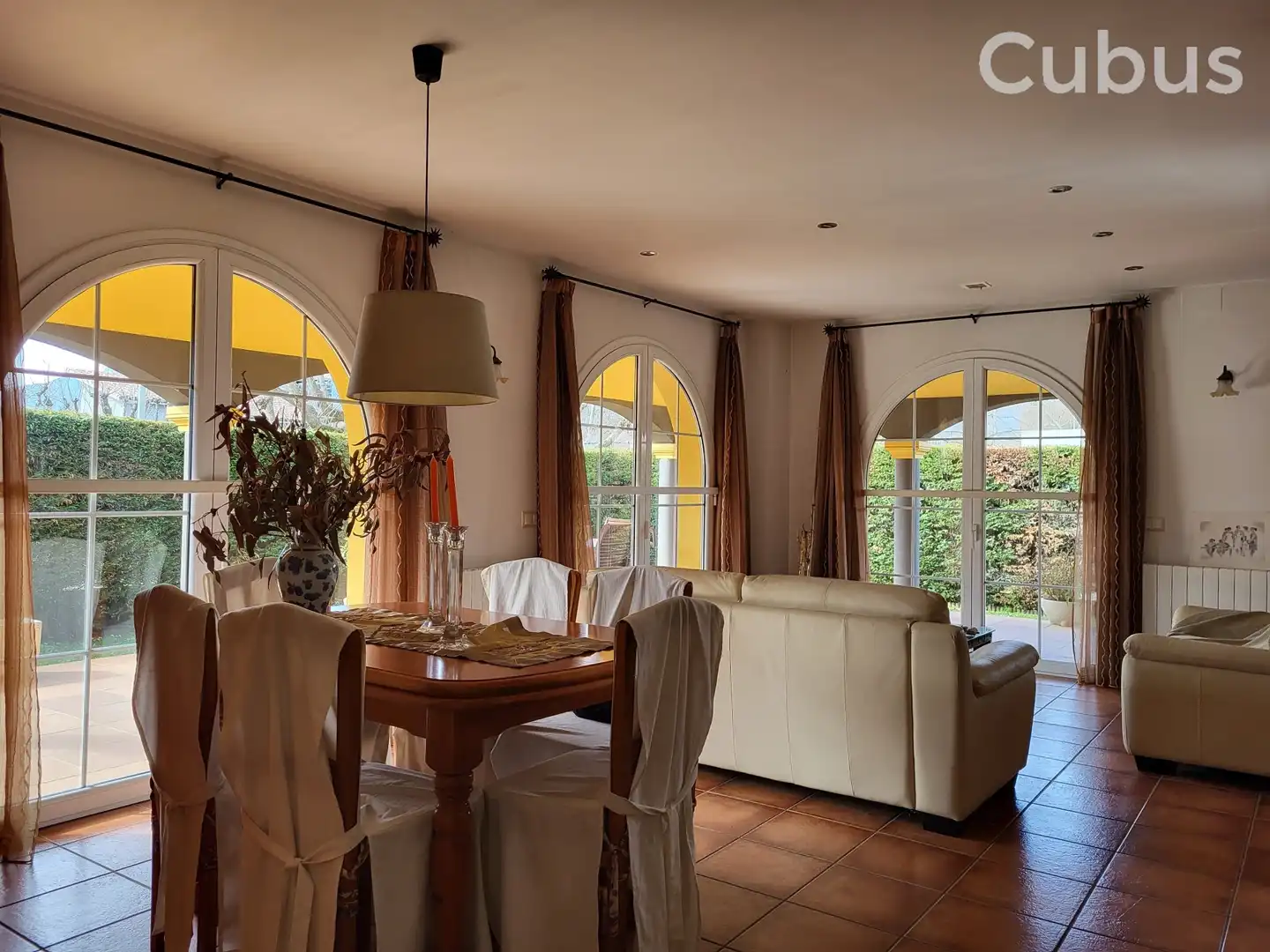 Dining room of Houses for sale in Les Preses  with Heating, Terrace and Storage room
