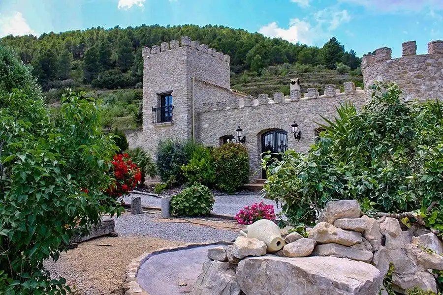 Jardín de Finca rústica en venta en Relleu con Aire acondicionado, Jardín privado y Terraza