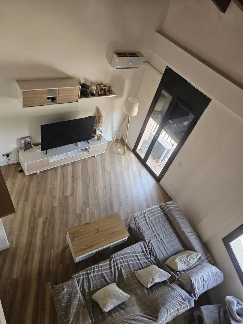 Sala de estar de Dúplex en venta en La Torre de Claramunt con Aire acondicionado, Calefacción y Parquet