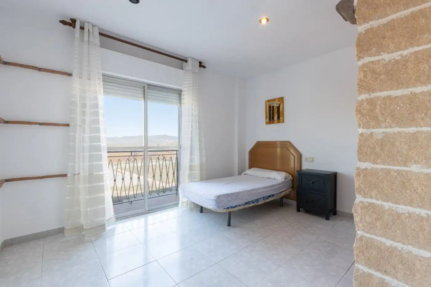 Schlafzimmer von Wohnung zum Verkauf in Moraleda de Zafayona mit Klimaanlage, Terrasse und Balkon