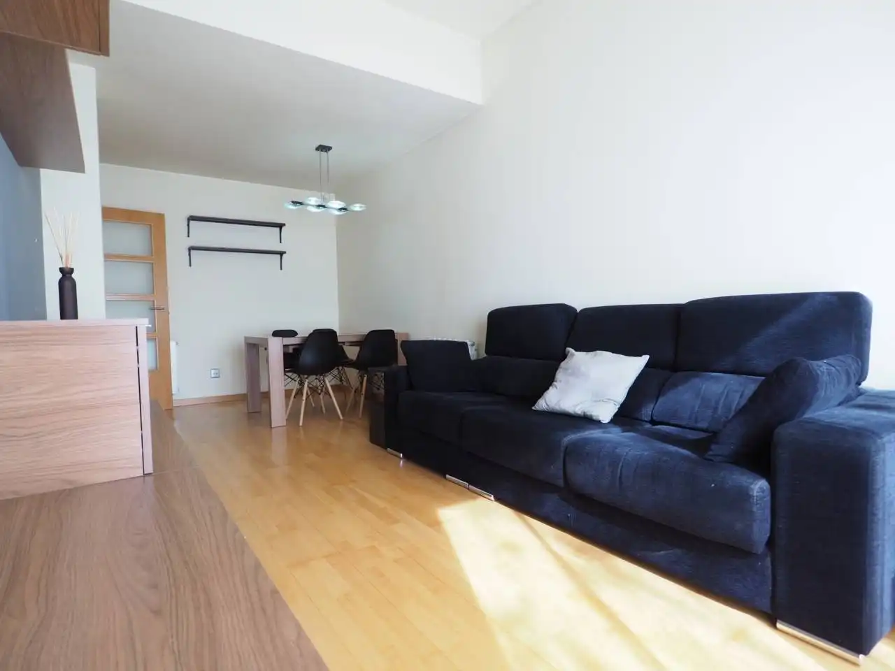 Sala de estar de Piso en venta en Granollers con Aire acondicionado, Calefacción y Parquet