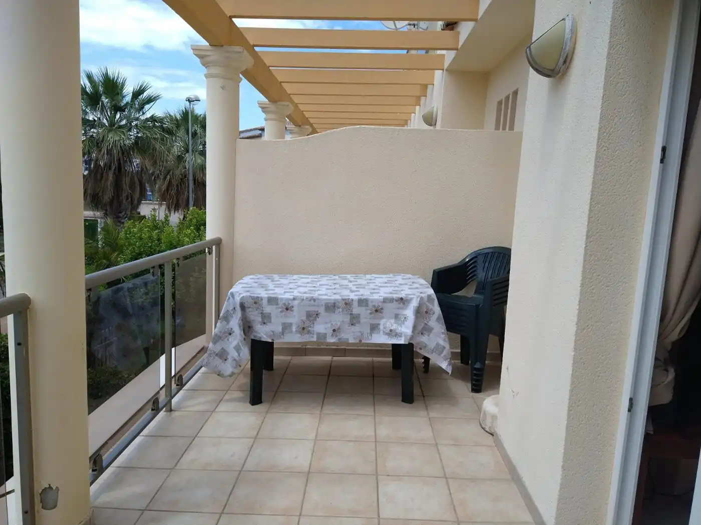 Terraza de Dúplex de alquiler en Oliva con Aire acondicionado, Calefacción y Terraza