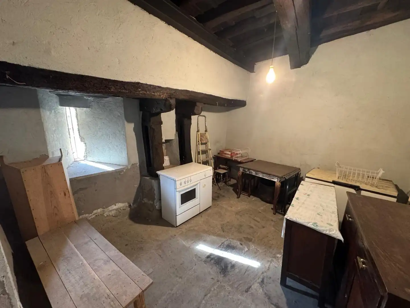 Cuina de Casa o xalet en venda en Ponferrada amb Terrassa i Balcó