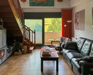 Living room of Duplex for sale in Alfoz de Lloredo  with Heating, Terrace and Furnished