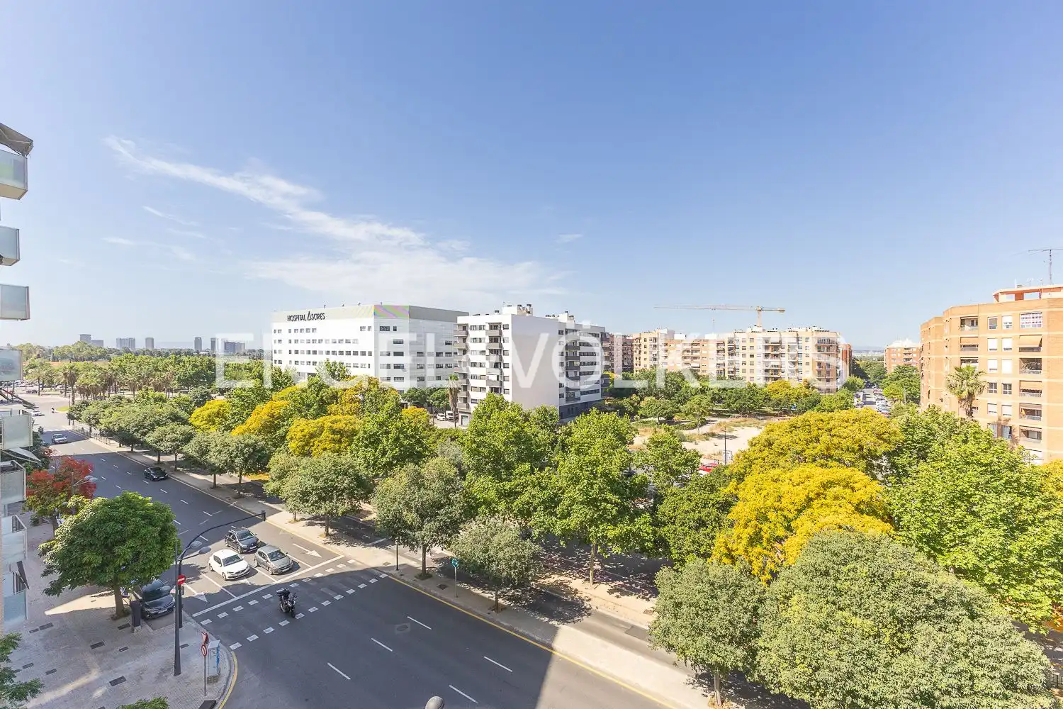 Vista exterior de Pis de lloguer en Valencia amb Aire condicionat, Calefacció i Parquet