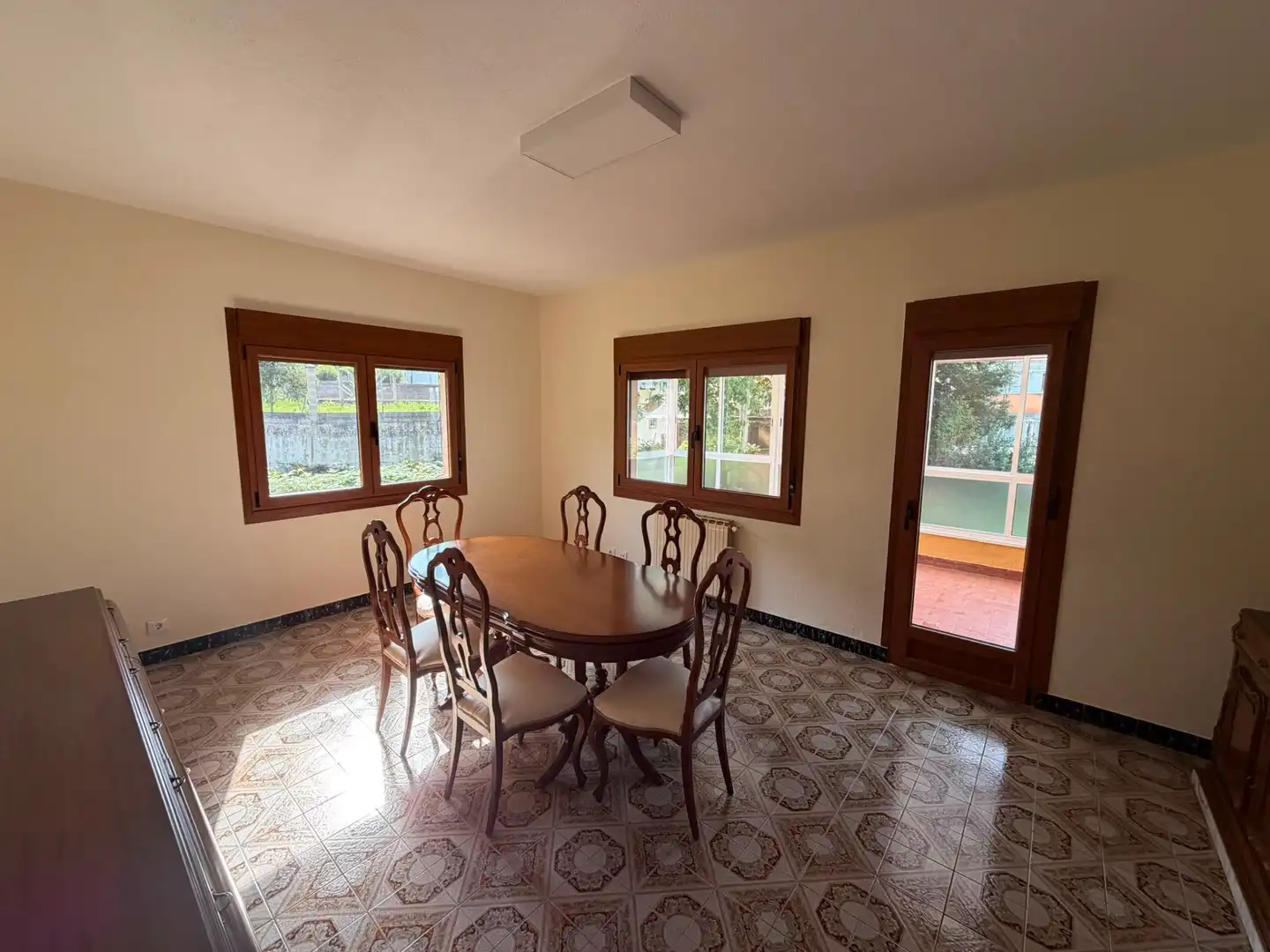 Comedor de Casa o chalet de alquiler en Lugo con Calefacción, Terraza y Amueblado