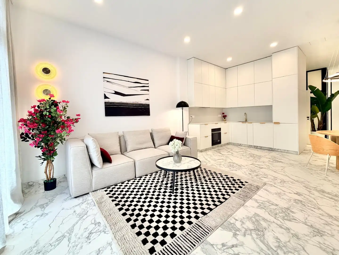 Sala de estar de Apartamento en venta en Granadilla de Abona con Aire acondicionado, Terraza y Amueblado