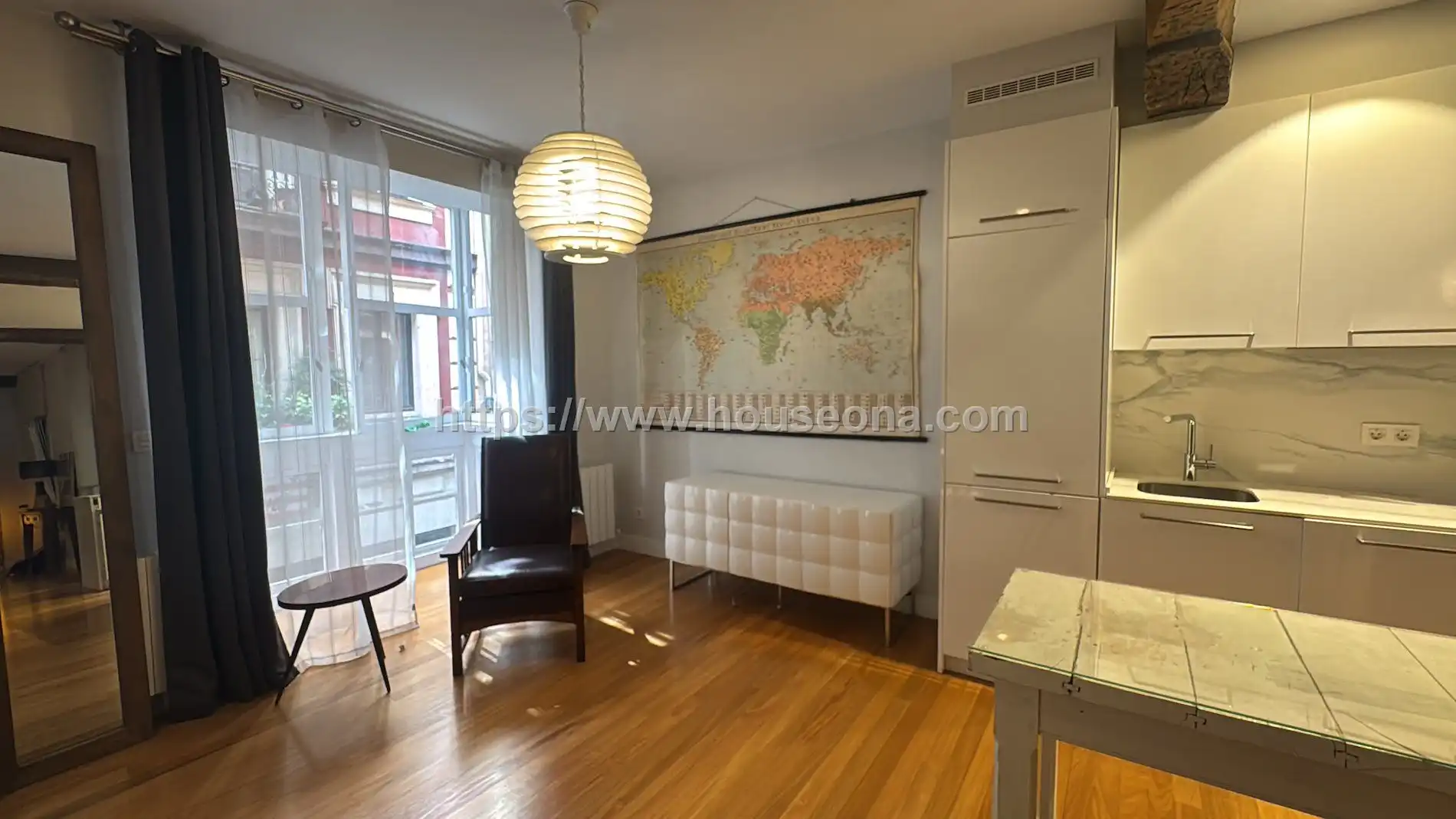 Living room of Flat for rent in Bilbao 