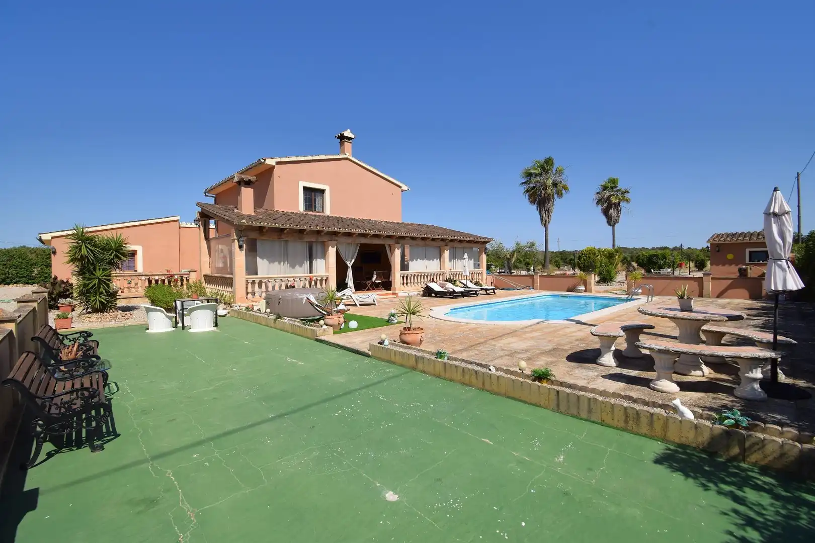 Casa rústica amb piscina en venda a Sencelles, imagen 3