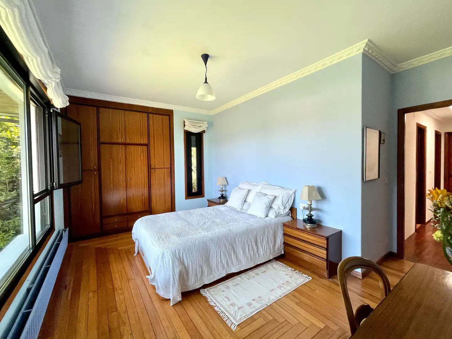 Habitación de Casa o chalet de alquiler en Cangas  con Jardín privado, Parquet y Terraza