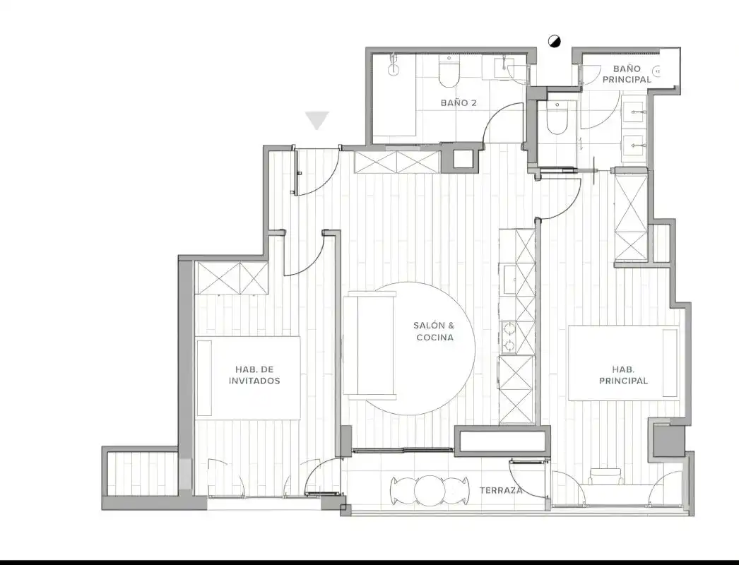 Piso en venta en Madrid con Aire acondicionado, Calefacción y Jardín privado