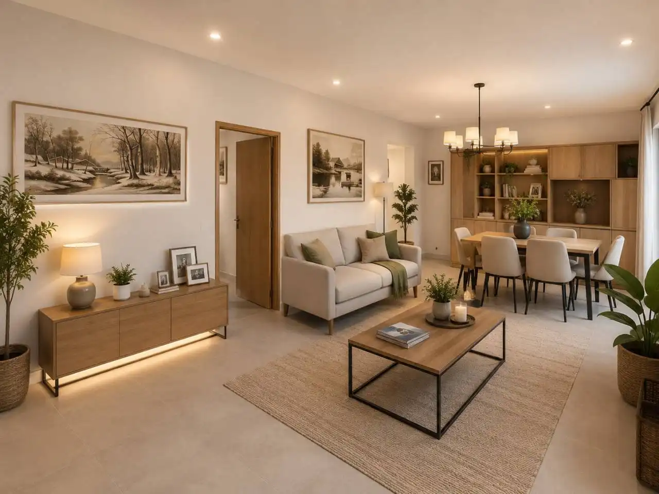 Sala d'estar de Casa o xalet en venda en Alicante / Alacant amb Aire condicionat, Jardí privat i Terrassa