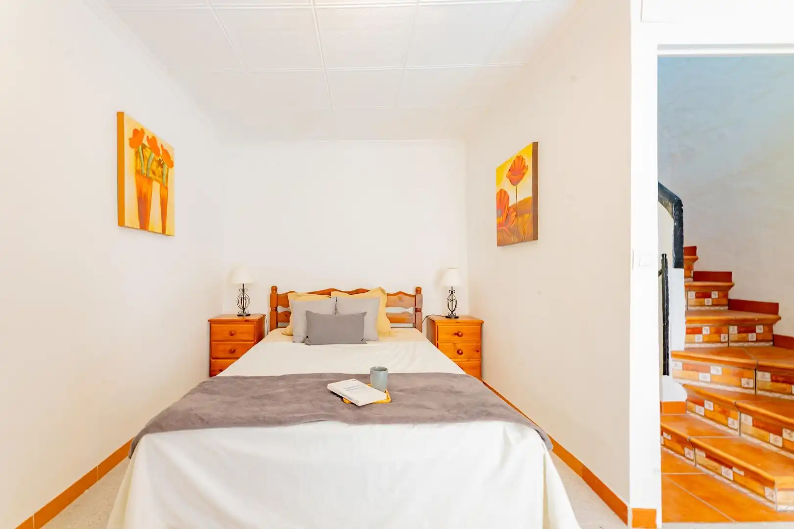 Dormitori de Casa o xalet en venda en Xàtiva amb Calefacció, Terrassa i Moblat