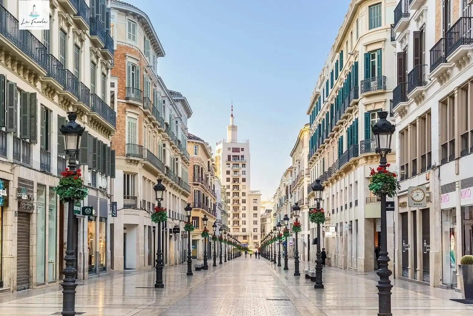 Außenansicht von Wohnung zur Miete in Málaga mit Privatgarten und Terrasse