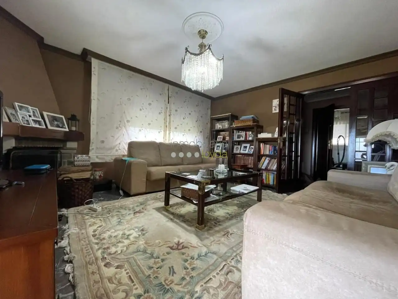 Sala de estar de Casa o chalet en venta en Vigo  con Jardín privado, Parquet y Terraza