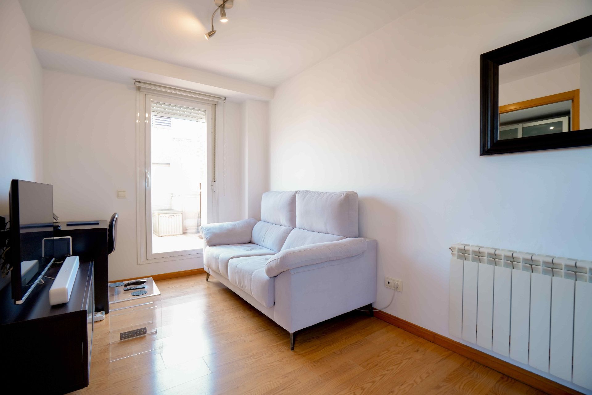 Sala de estar de Ático en venta en  Madrid Capital con Aire acondicionado, Calefacción y Terraza