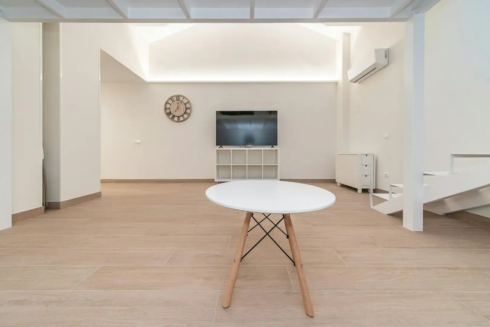 Sala de estar de Piso de alquiler en Madrid con Aire acondicionado, Calefacción y Amueblado