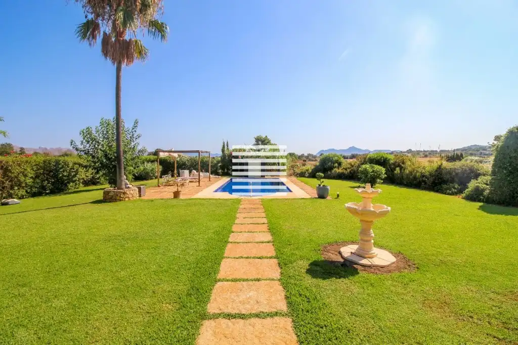 Jardín de Finca rústica en venta en Alcúdia con Aire acondicionado, Jardín privado y Terraza