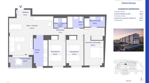 Photo 2 from new construction home in Flat for sale in Giusseppe Verdi, 101, San José - Los Metales, Valencia