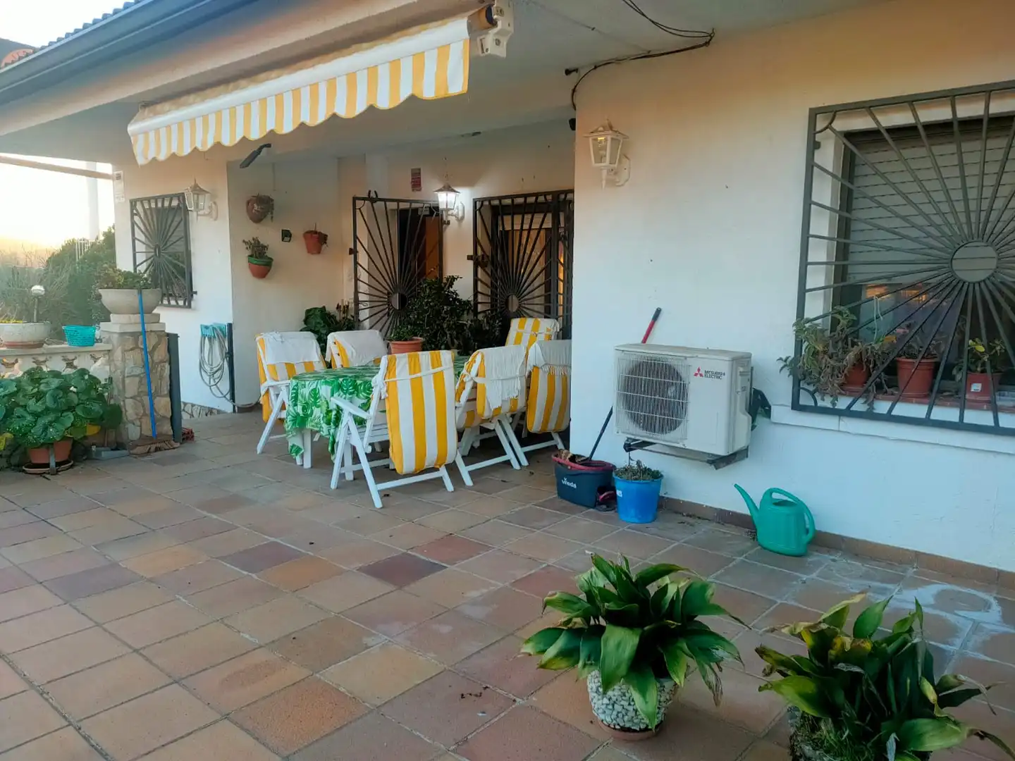 Terraza de Casa adosada en venta en Maçanet de la Selva con Aire acondicionado, Calefacción y Jardín privado