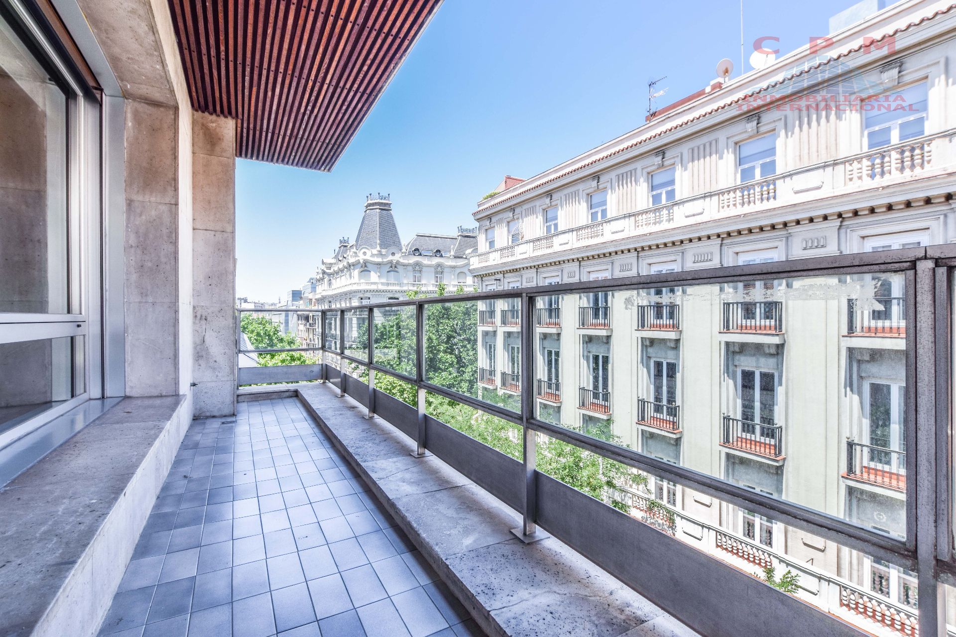 Terrace of Flat for sale in  Madrid Capital  with Air Conditioner, Heating and Parquet flooring