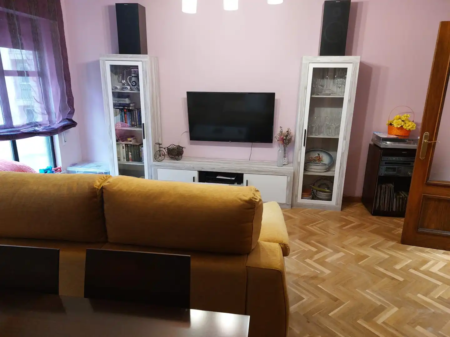 Sala de estar de Dúplex en venta en Salamanca con Calefacción, Parquet y Terraza