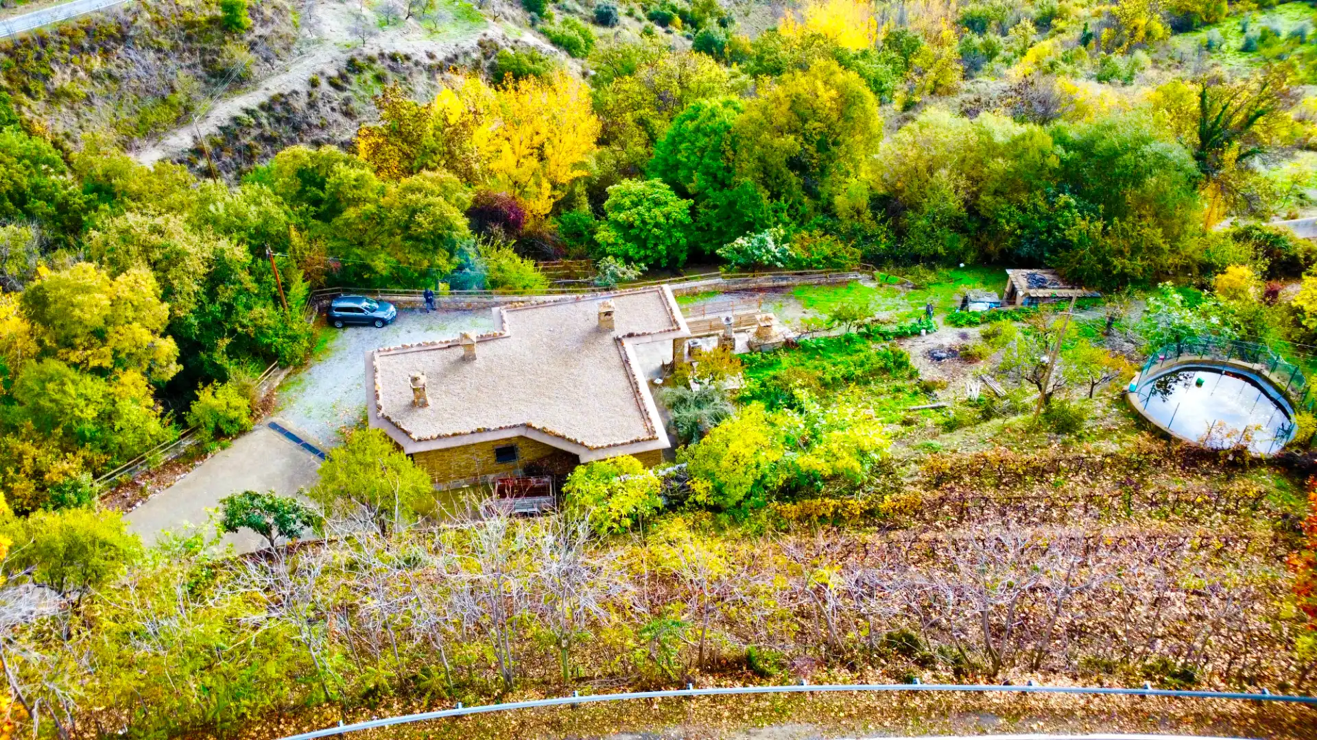 Exterior view of Houses for sale in Alpujarra de la Sierra  with Heating, Private garden and Terrace