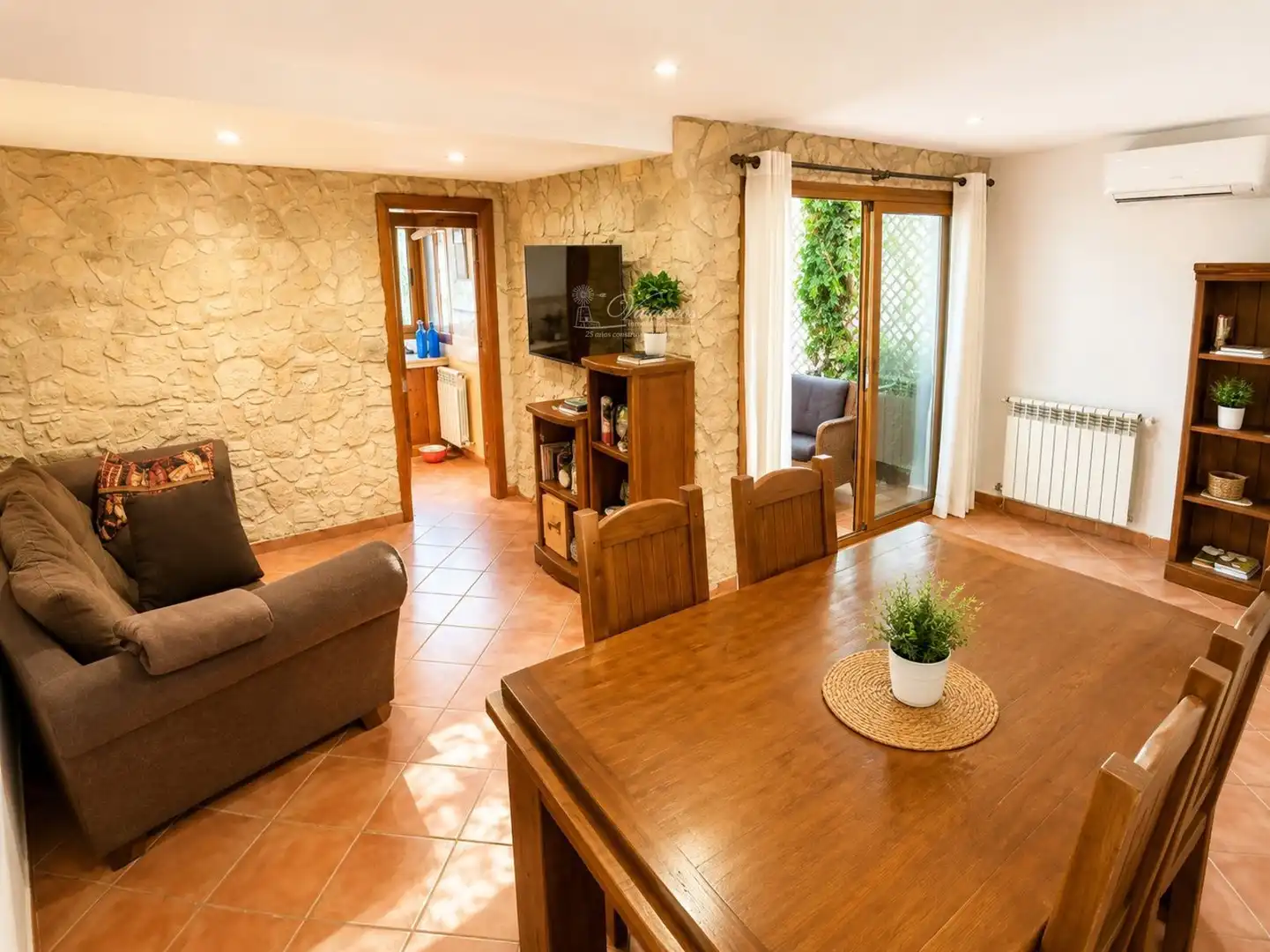 Sala d'estar de Casa o xalet en venda en  Palma de Mallorca amb Aire condicionat i Jardí privat