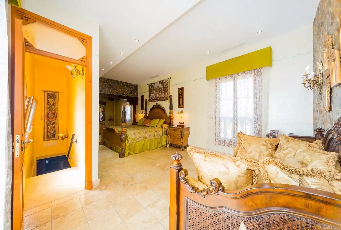 Habitación de Finca rústica en venta en Almoradí con Aire acondicionado, Calefacción y Jardín privado