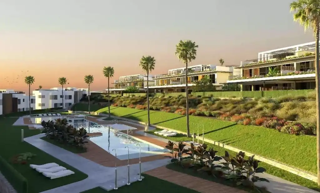 Exterior view of Attic for sale in Marbella  with Air Conditioner, Heating and Private garden