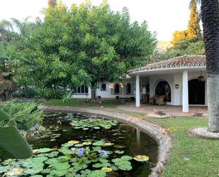 Garden of House or chalet for sale in Marbella  with Air Conditioner, Terrace and Swimming Pool