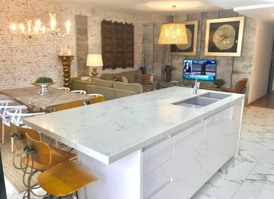 Kitchen of Flat for sale in Torrent  with Air Conditioner and Community pool