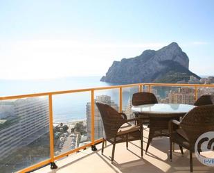 Terrace of Duplex for sale in Calpe / Calp  with Air Conditioner, Terrace and Swimming Pool