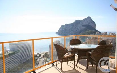 Terrace of Duplex for sale in Calpe / Calp  with Air Conditioner, Terrace and Swimming Pool