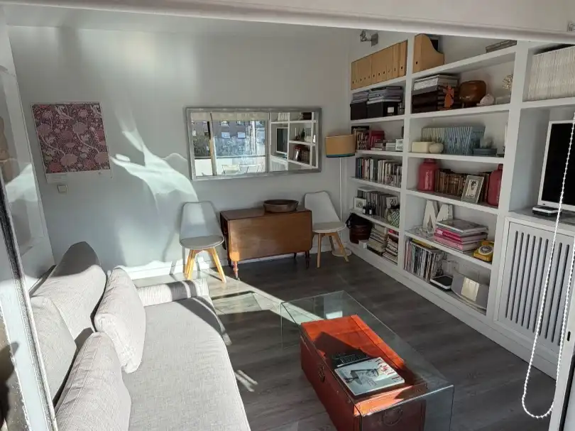 Sala d'estar de Apartament en venda en Chamartín
