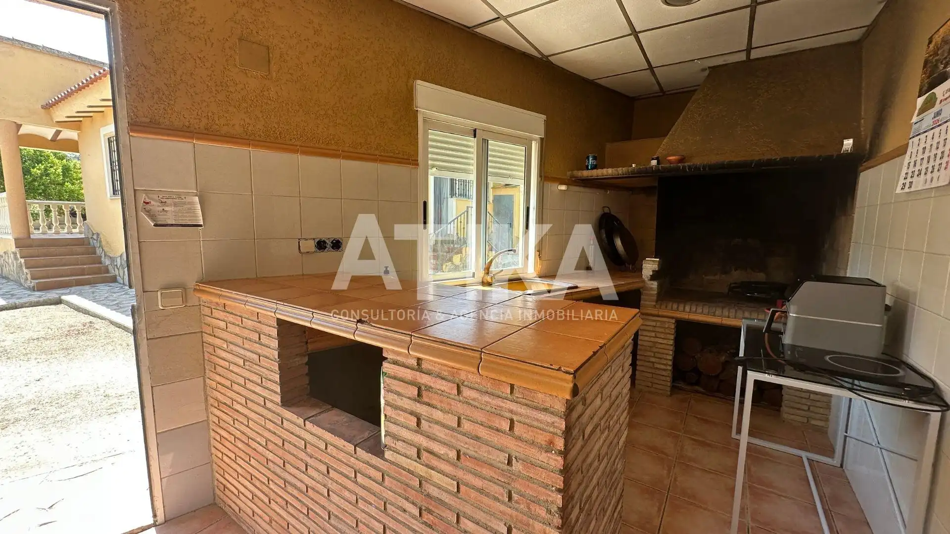 Cocina de Casa o chalet en venta en Ontinyent con Aire acondicionado, Jardín privado y Trastero