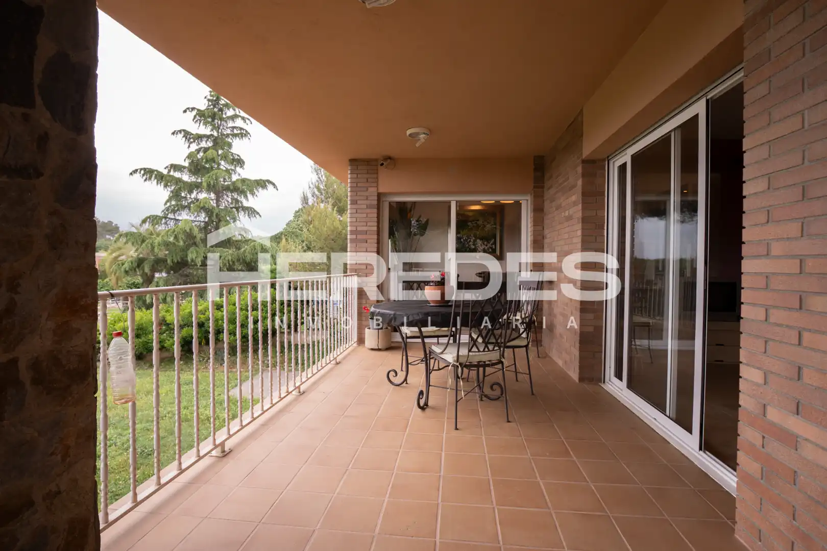 Terraza de Casa o chalet en venta en Sabadell con Aire acondicionado, Calefacción y Jardín privado