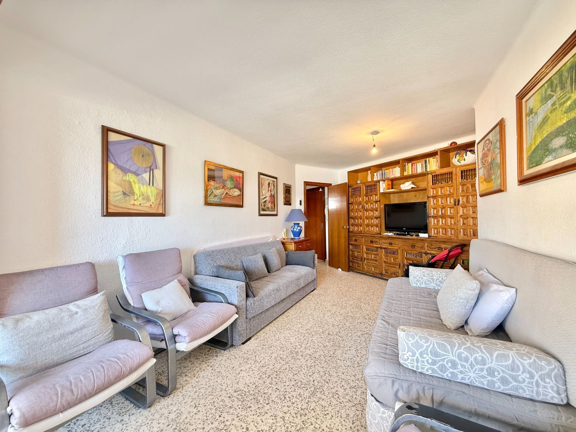 Sala de estar de Apartamento en venta en Torrox con Aire acondicionado y Piscina comunitaria