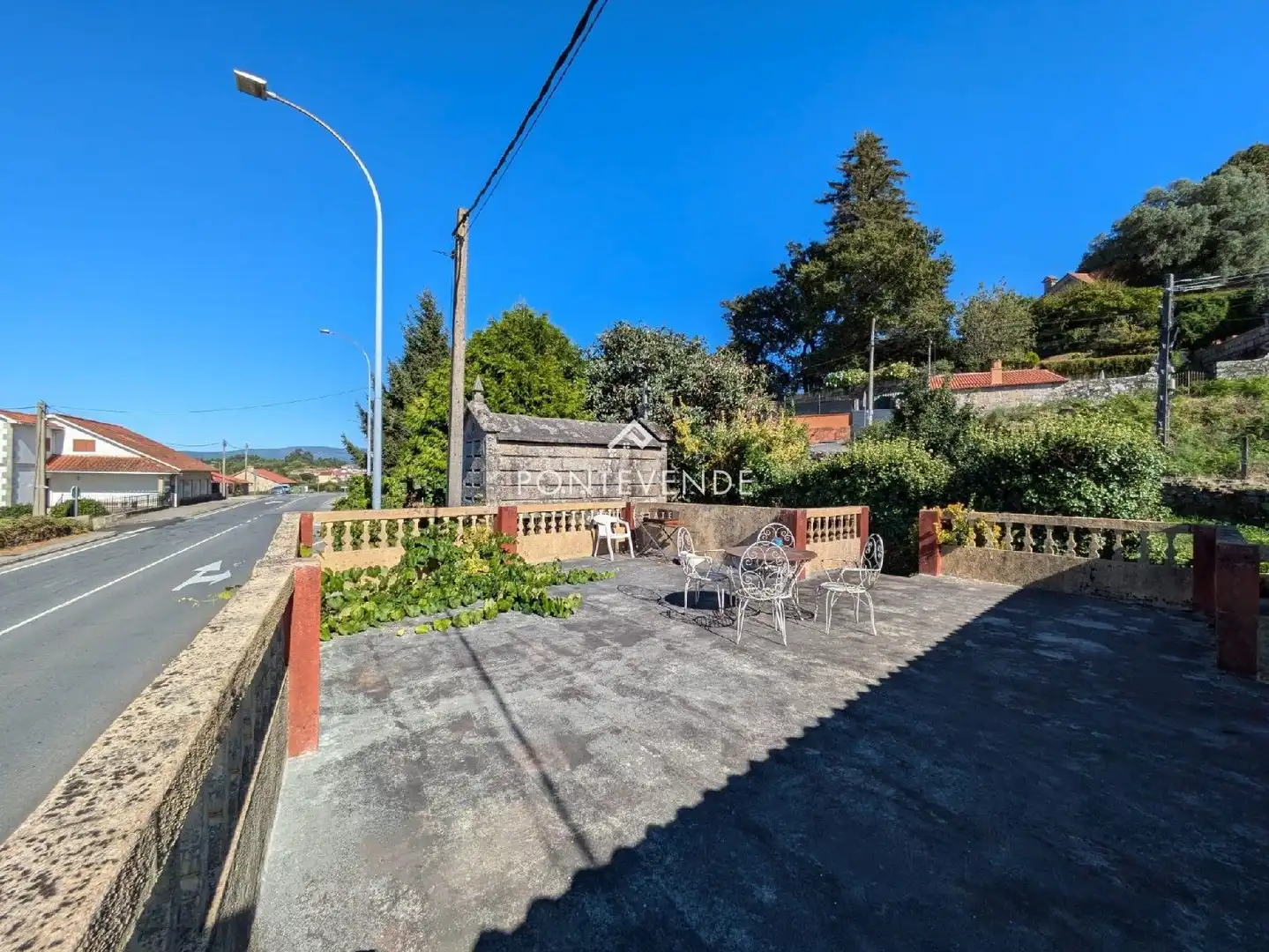 Terrassa de Casa o xalet en venda en Pontevedra Capital  amb Calefacció i Terrassa